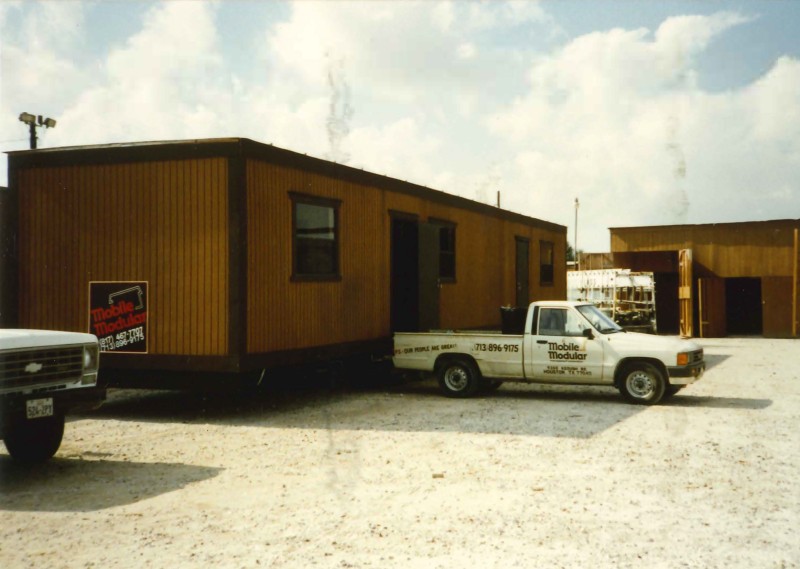 Mobile Modular truck and mobile office, c.1985